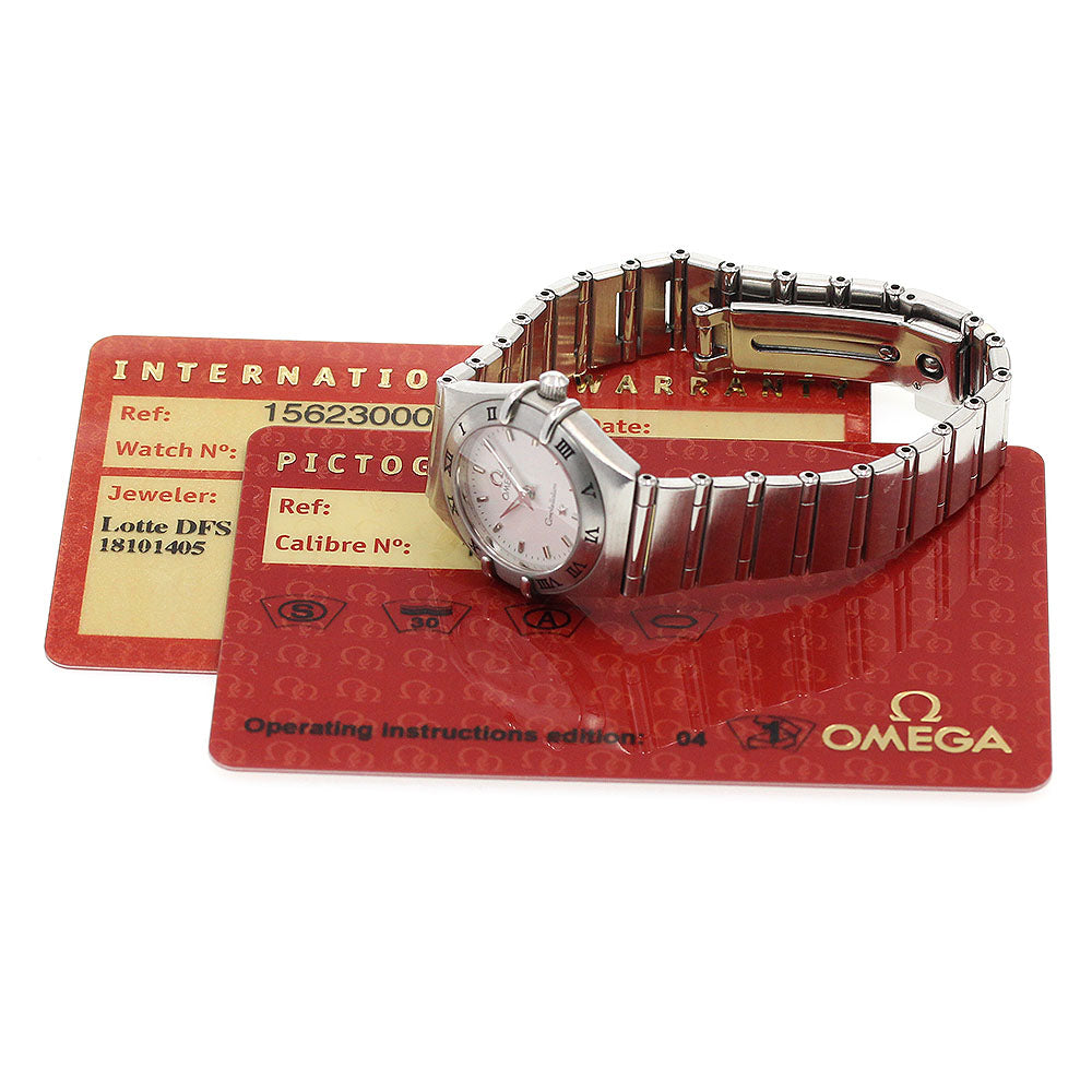 OMEGA Constellation Mini 1562.30 Silver Dial Quartz Ladies Watch_845606
