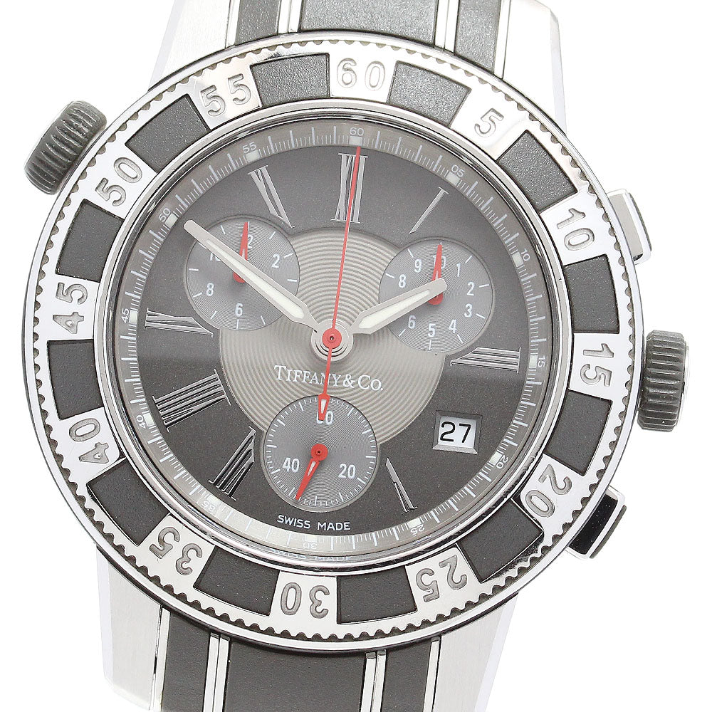 TIFFANY&Co. Mark T-57 Chronograph gray Dial Quartz Men's Watch_845608
