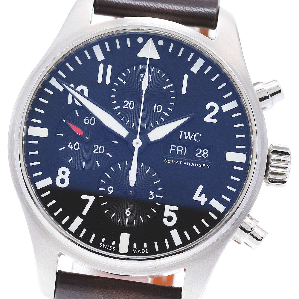 IWC Pilot watch IW377709 Chronograph Day date Automatic Men's Watch_845613