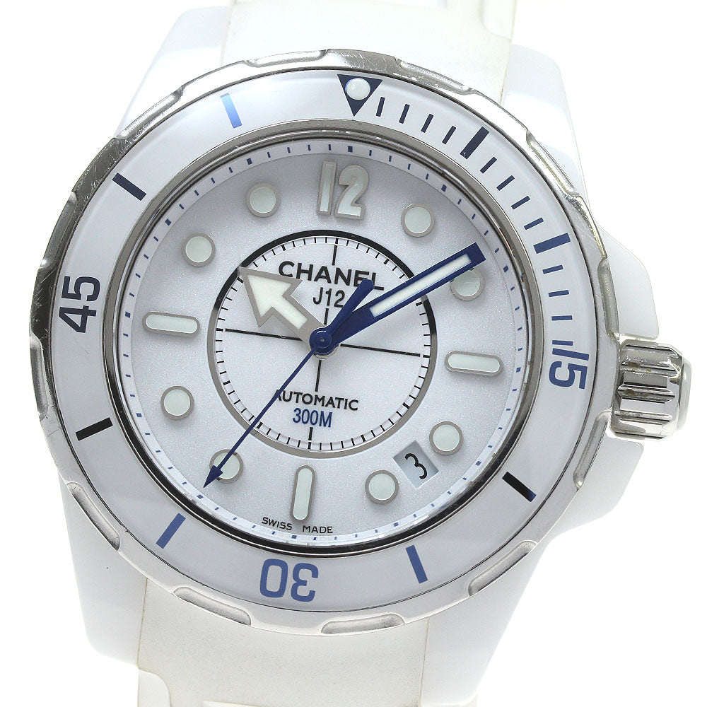 CHANEL J12 Marine H2560 Date white Dial Automatic Men's Watch_845621