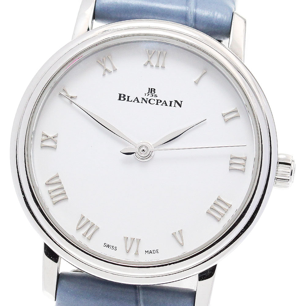 Blancpain Villeret Ultra Slim 6104-1127-95A white Dial Automatic Ladies Watch_845631