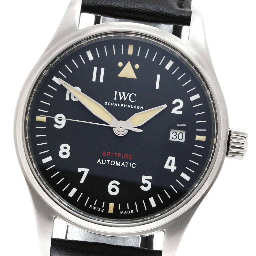 IWC Pilot watch spitfire IW326803 Date black Dial Automatic Men's Watch_845634