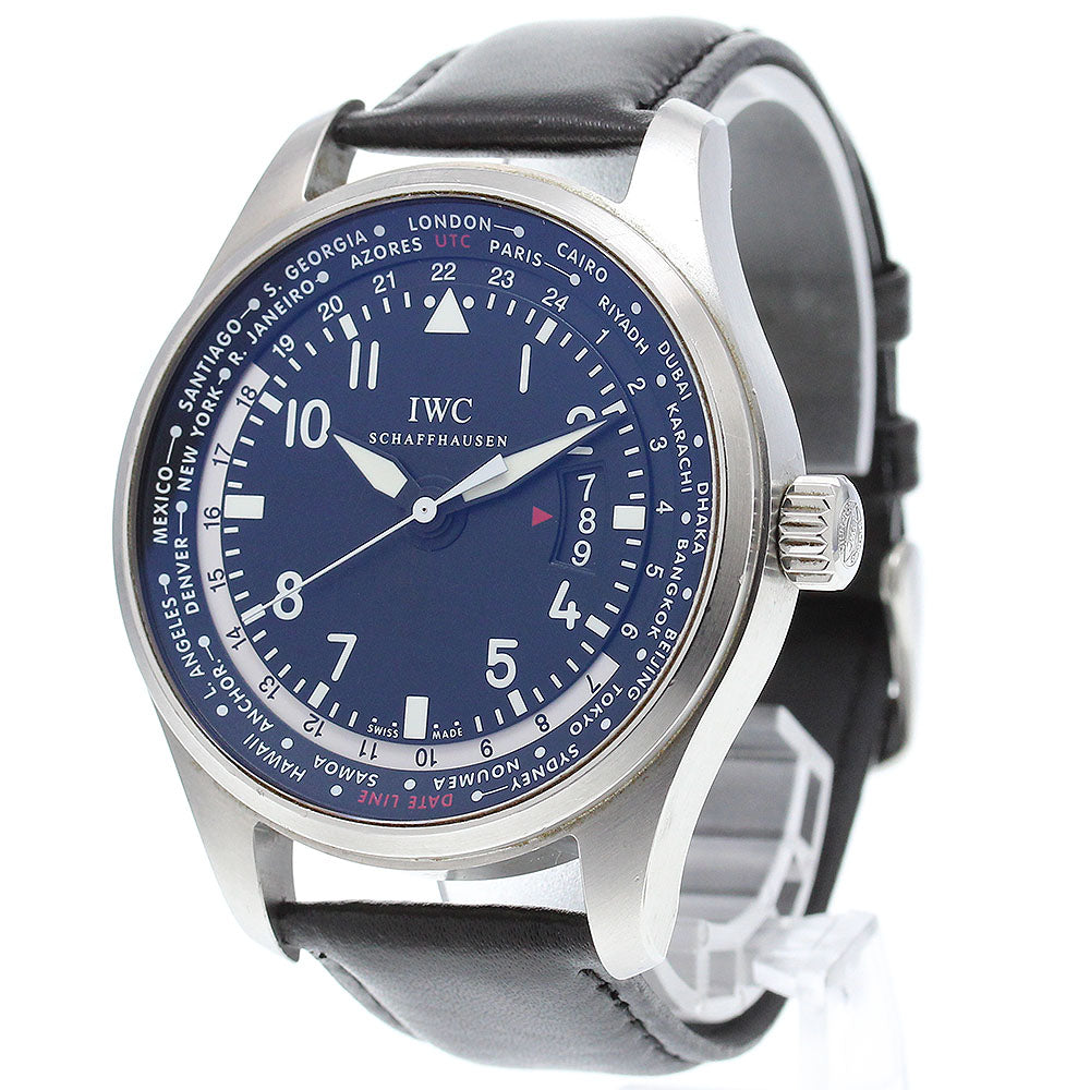 IWC SCHAFFHAUSEN Pilot watch world timer IW326201 Automatic Men's Watch_845653