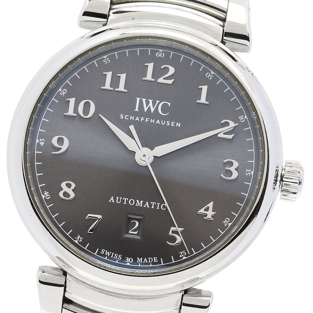 IWC SCHAFFHAUSEN Da Vinci IW356602 Date gray Dial Automatic Men's Watch_845669