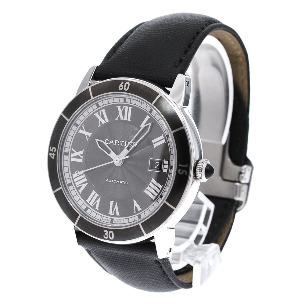 CARTIER Ronde Croisier de Cartier WSRN0003 Date Automatic Men's Watch_845681