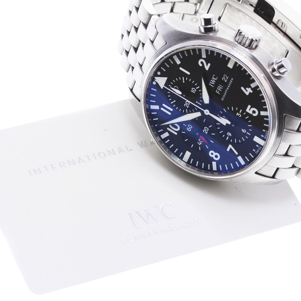 IWC SCHAFFHAUSEN Pilot watch IW377710 Chronograph Automatic Men's Watch_845688
