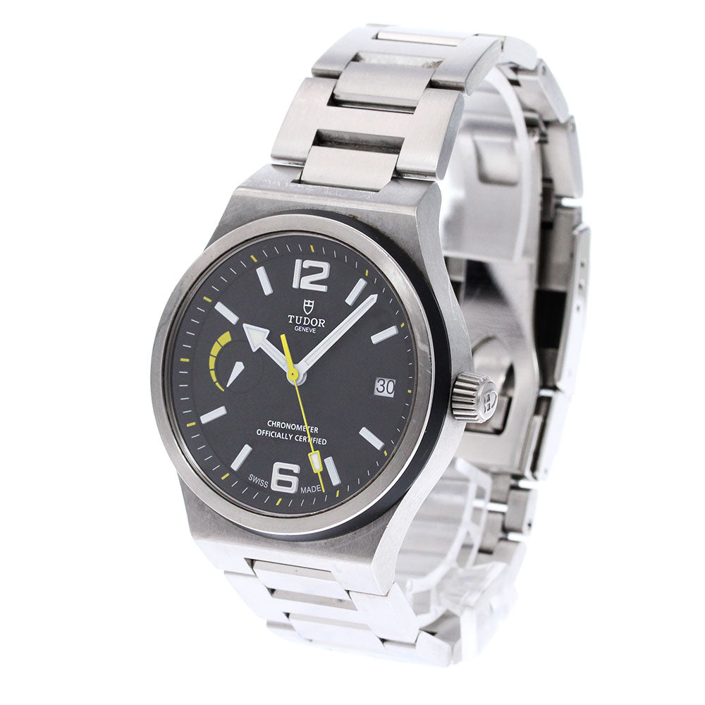 TUDOR North Flag 91210 Power reserve date black Dial Automatic Men's_845708