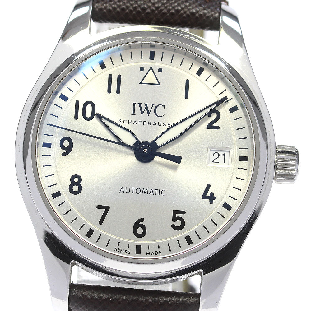 IWC SCHAFFHAUSEN Pilot Watch Automatic 36 IW324007 Silver Dial Boy's_845739