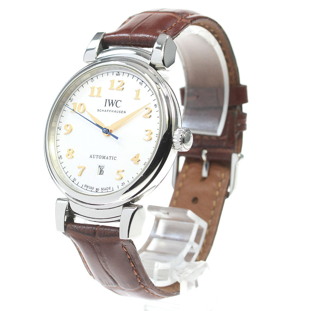 IWC SCHAFFHAUSEN DaVinci Automatic 40 IW356601 Date Silver Dial Automatic Men's Watch_845779