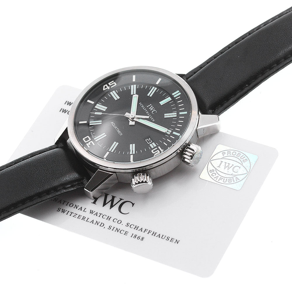 IWC SCHAFFHAUSEN Vintage aquatimer IW323101 Date Automatic Men's Watch_845790