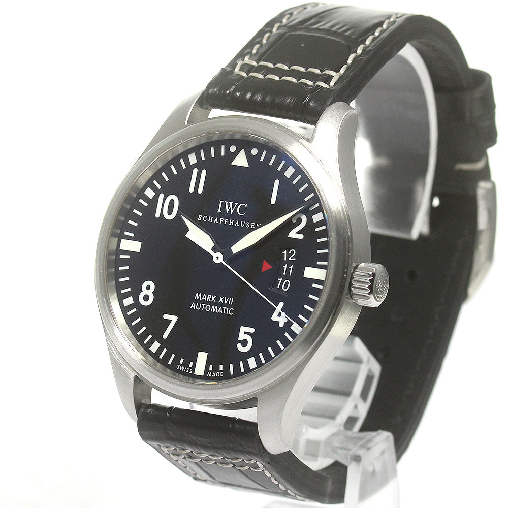 IWC SCHAFFHAUSEN Pilot watch mark XVII IW326501 Date black Dial Automatic Men's Watch_845797