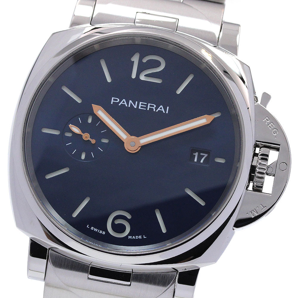 PANERAI Luminor Due 42MM PAM01124 Date Navy Dial Automatic Men's Watch_845813