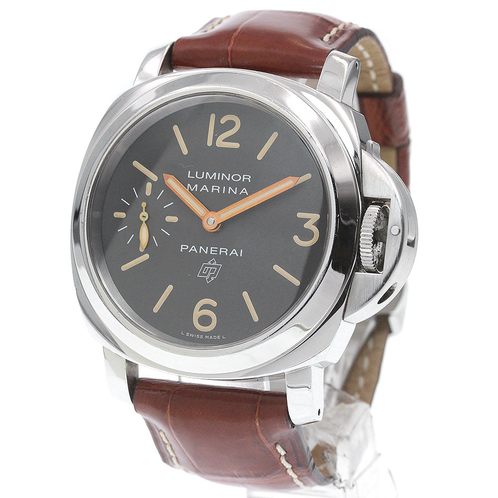 PANERAI Luminor Marina Logo Acciaio PAM00632 Hand Winding Men's Watch_845827