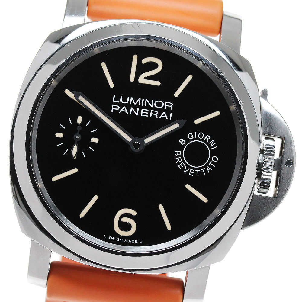 PANERAI Luminor Marina PAM00590 8 Days Small Second Hand Winding Men's_845830