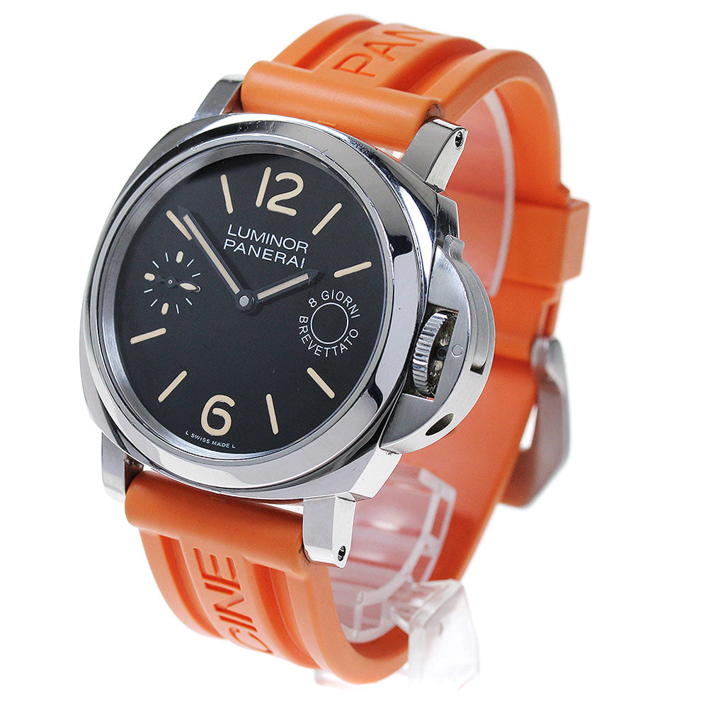PANERAI Luminor Marina PAM00590 8 Days Small Second Hand Winding Men's_845830
