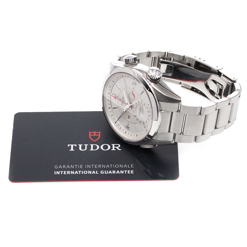 TUDOR Heritage Advisor 79620T Power reserve Silver Dial Automatic Men's_845844