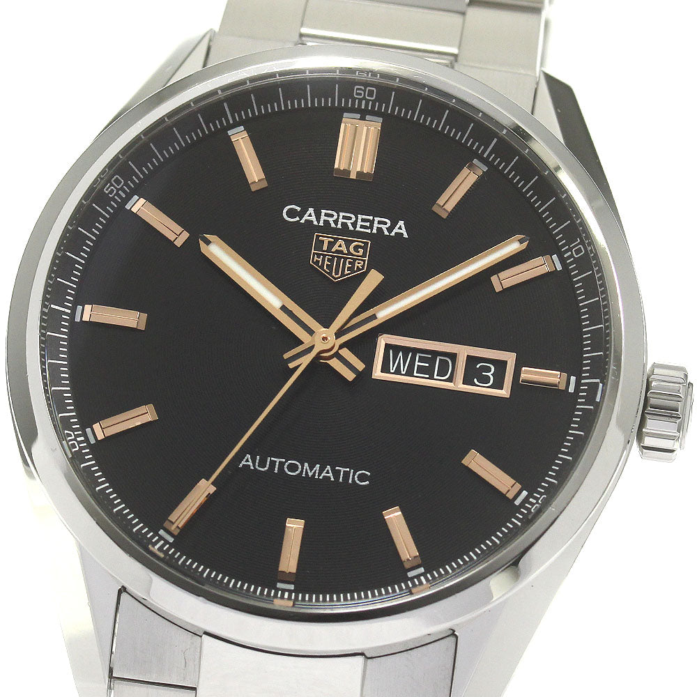 TAG HEUER Carrera WBN2013 Caliber 5 day date black Dial AT Men's Watch_845868
