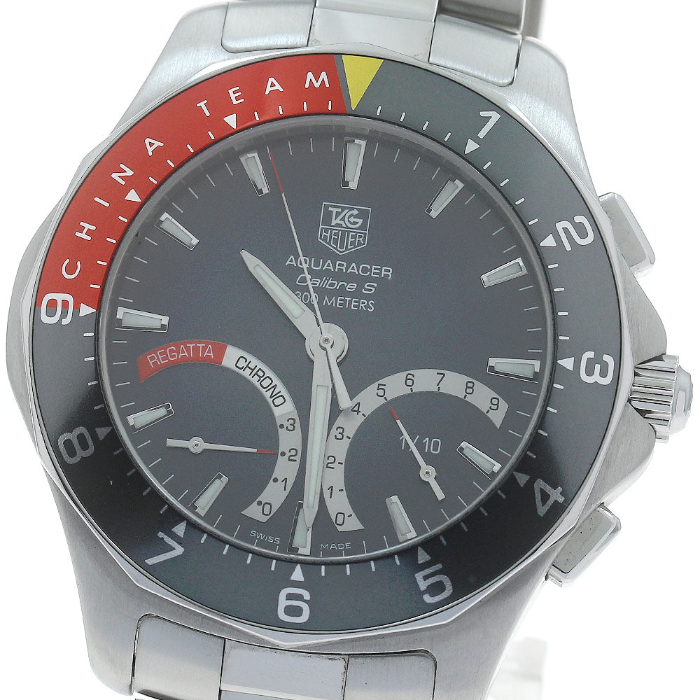TAG HEUER Aquaracer Caliber S Regatta China Team Exclusive CAF7112 Men's_845874