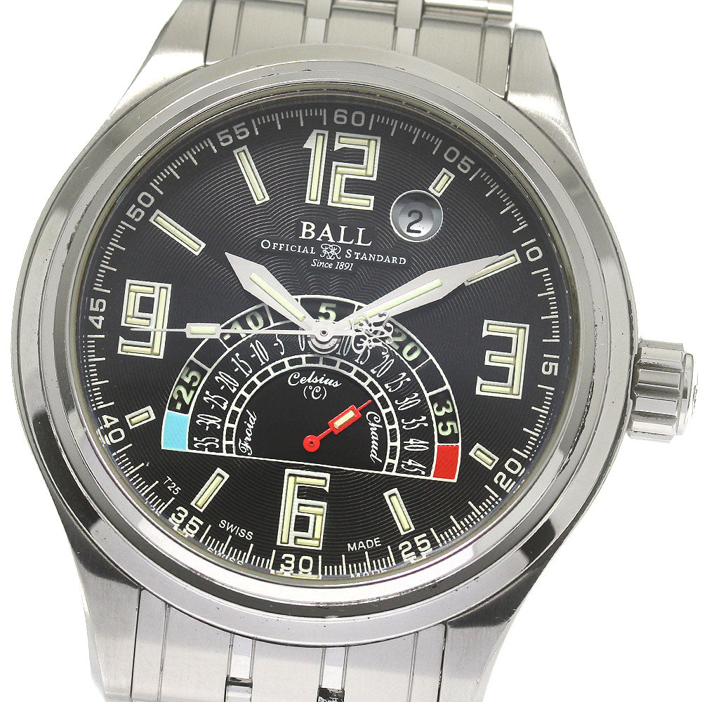 BALLWATCH Train Master TMT NT1050D-SAJ-BK black Dial Automatic Men's_845882