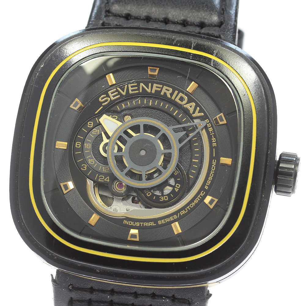 SEVENFRIDAY Revolution SF-P2B/02 black Dial Automatic Men's Watch_845889