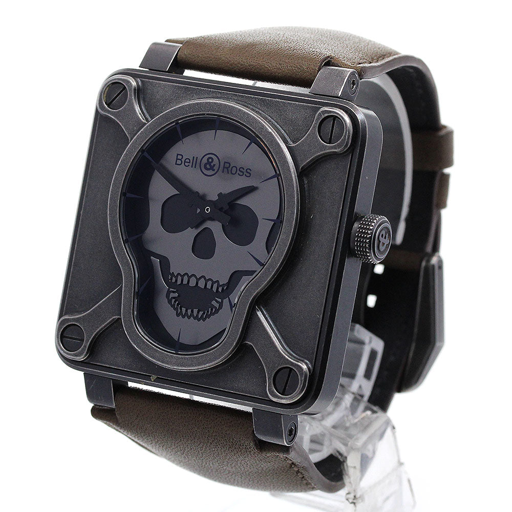 Bell＆Ross Airborne II Skull Face BR01-92-SA Automatic Men's Watch_845898