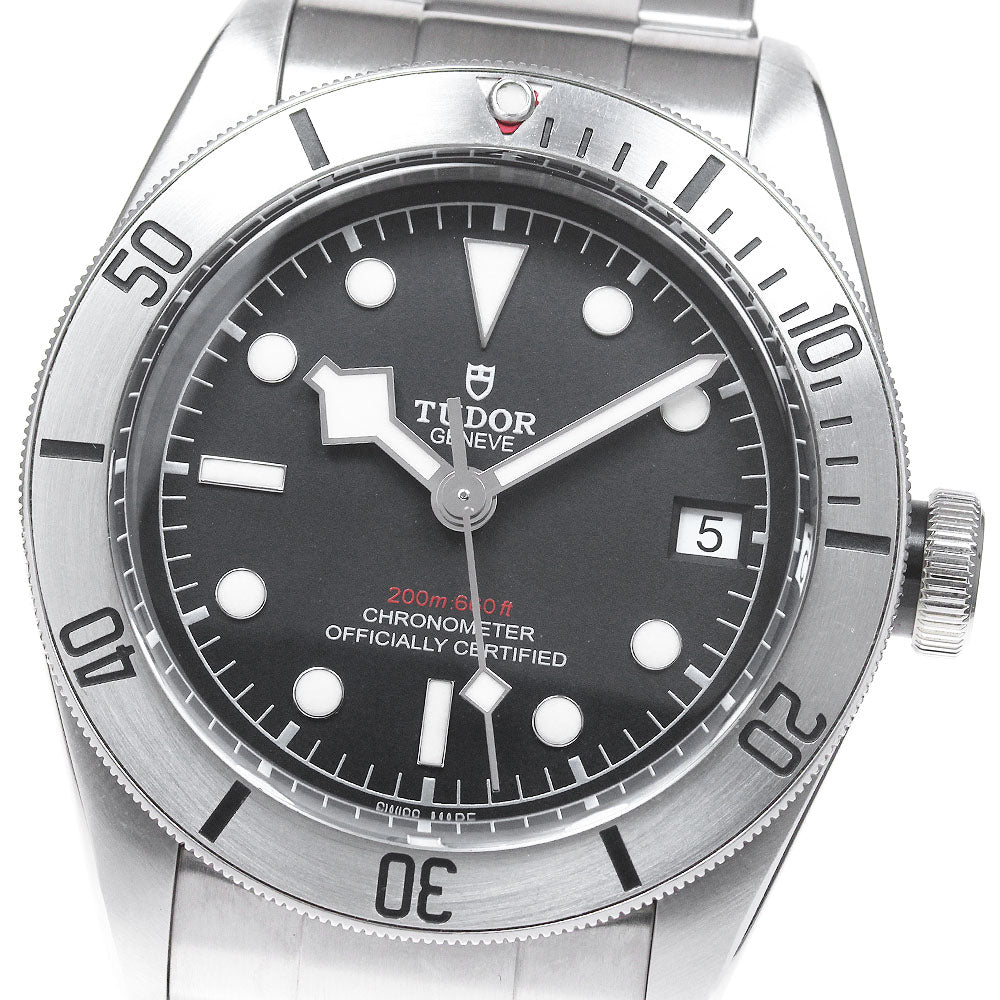 TUDOR Black bay steel 79730 Date Black Dial Automatic Men's Watch_845902