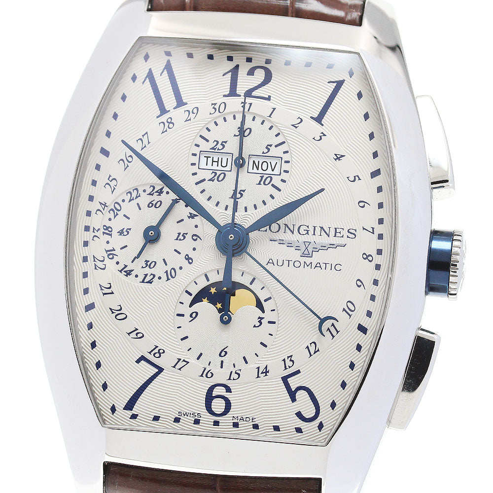 LONGINES Evidenza L2.688.4 Triple calendar beige Dial Automatic Men's Watch_845921