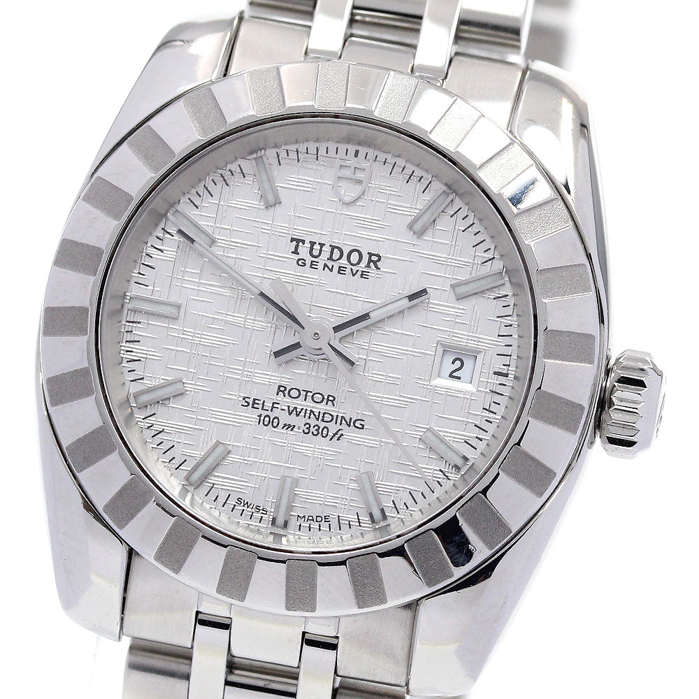 TUDOR Classic Date 22010 Cal.2671 Silver Dial Automatic Ladies Watch_845947