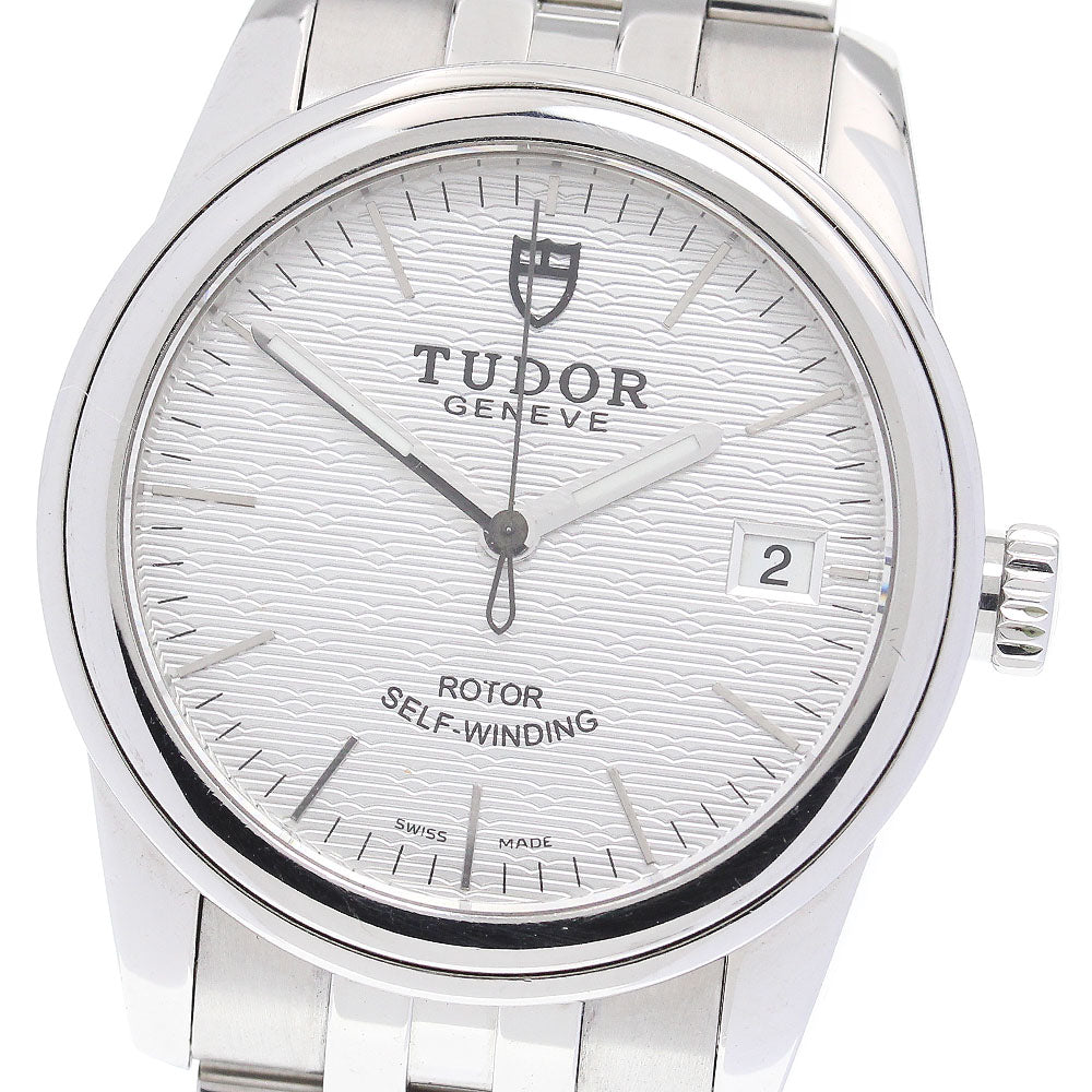 TUDOR Glamour 55000 Date Silver Dial Automatic Men's Watch_845950
