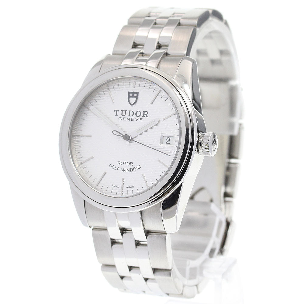TUDOR Glamour 55000 Date Silver Dial Automatic Men's Watch_845950