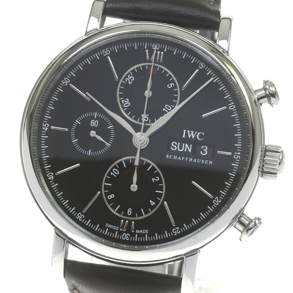IWC SCHAFFHAUSEN Portofino IW391002 Chronograph Automatic Men's Watch_845953