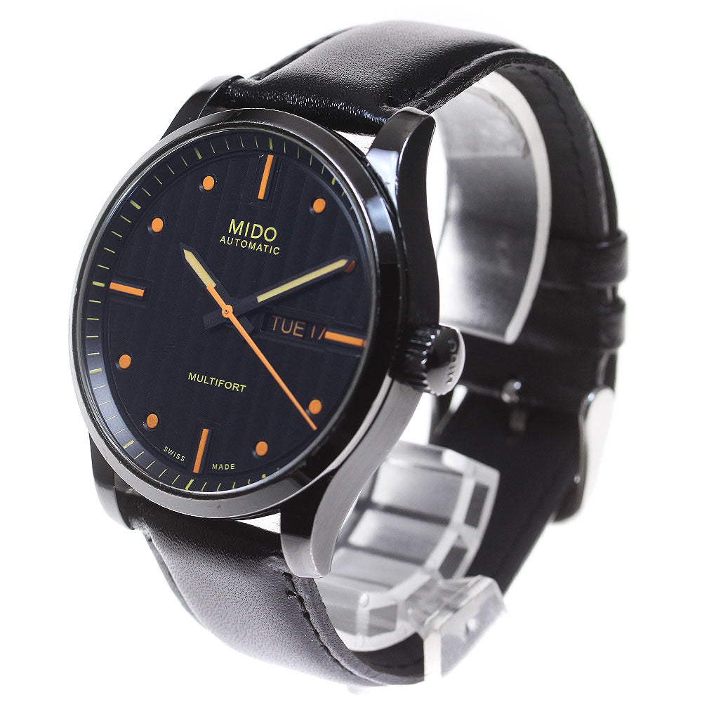 MIDO Multifort M005430 Day date Black Dial Automatic Men's Watch_845963