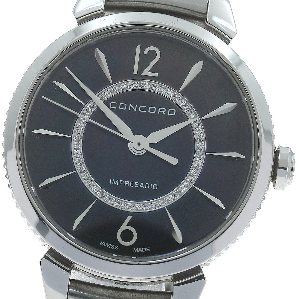 Concord Impresario 06.3.14.1120 Black shell dial Black shell Dial Quartz Boy's Watch_845968
