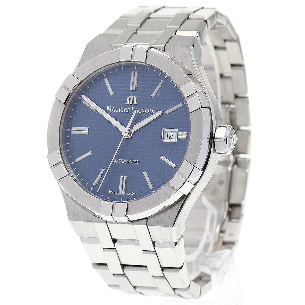 MAURICE LACROIX icon AI6008 Date Navy Dial Automatic Men's Watch_845982