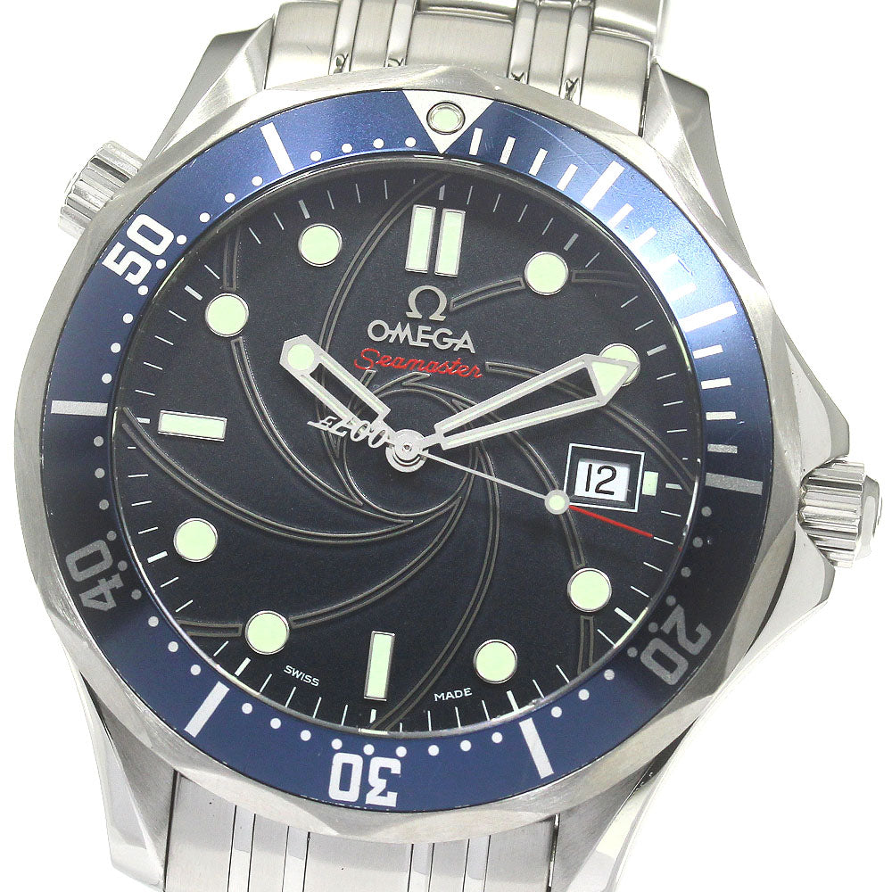 OMEGA Seamaster300 007 James Bond 2226.80 Date Navy Dial AT Men's Watch_845988