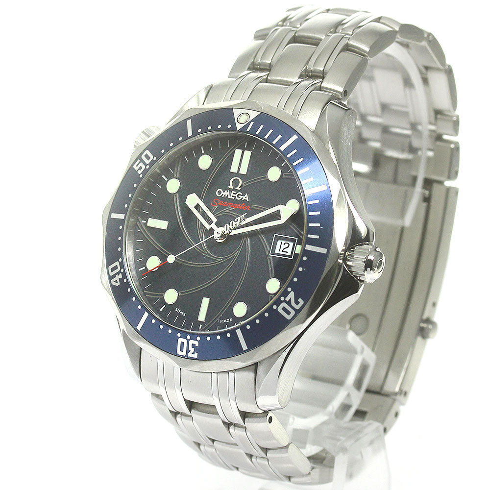 OMEGA Seamaster300 007 James Bond 2226.80 Date Navy Dial AT Men's Watch_845988