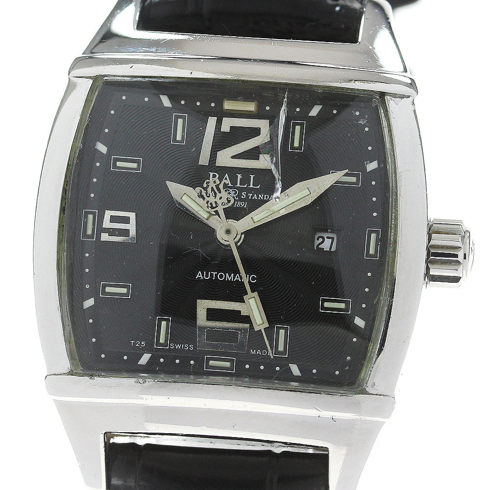 BALLWATCH conductor NL1068D Date black Dial Automatic Ladies Watch_845989