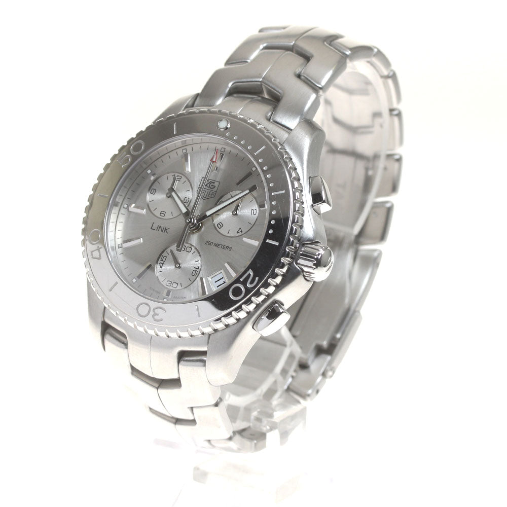TAG HEUER Link CJ1111 Chronograph Silver Dial Quartz Men's Watch_846004