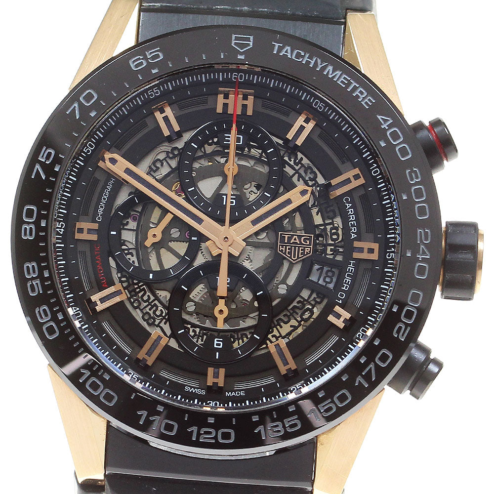 TAG HEUER Carrera CAR2A5A Chronograph skeleton Dial Automatic Men's Watch_846056