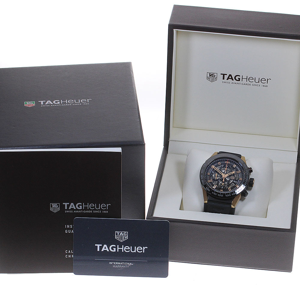TAG HEUER Carrera CAR2A5A Chronograph skeleton Dial Automatic Men's Watch_846056