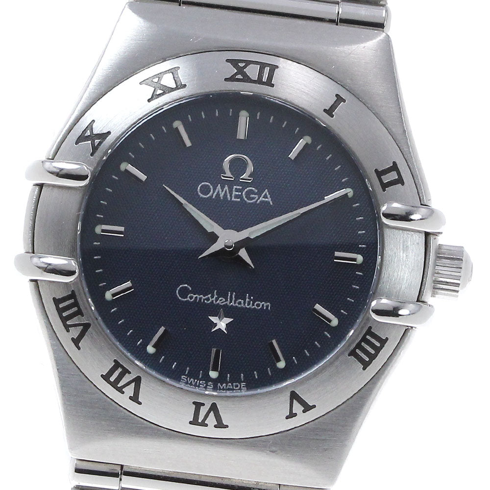 OMEGA Constellation Mini 1562.40 Navy Dial Quartz Ladies Watch_846078