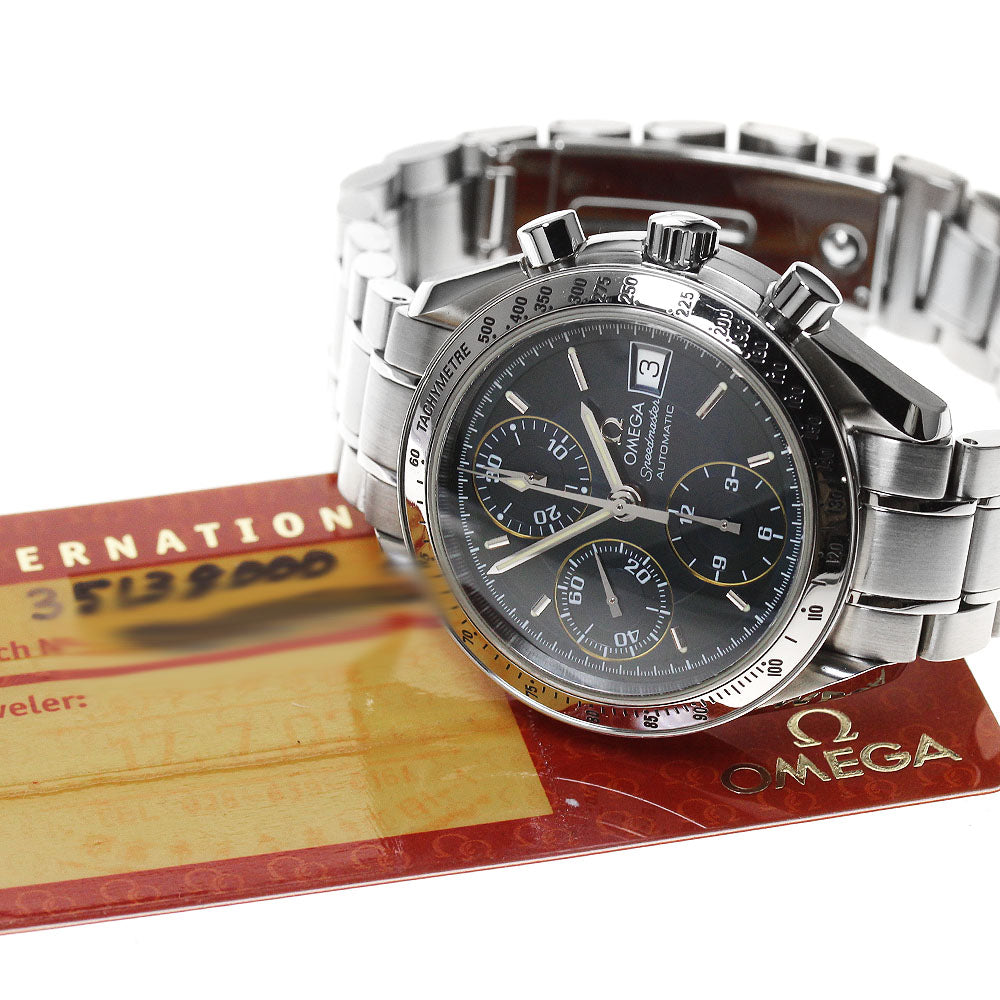 OMEGA Speedmaster Date 3513.80 Chronograph Navy Dial Automatic Men's_846083
