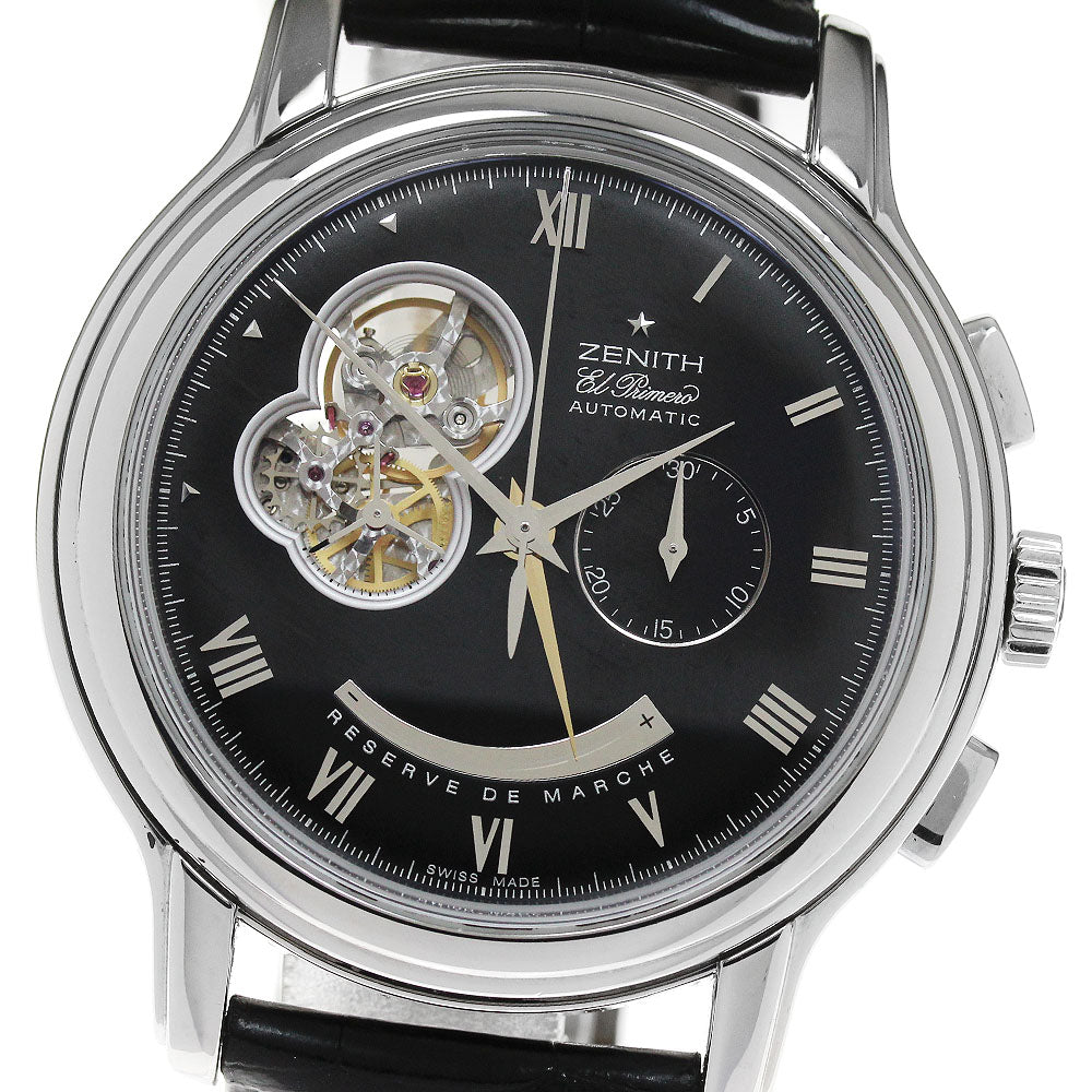 ZENITH Chronomaster 03.1260.4021 XXT Open El Primero black Dial Automatic Men's Watch_846084