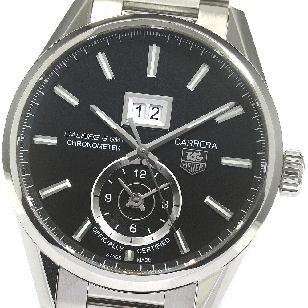TAG HEUER Carrera WAR5010.BA0723 Grand Date GMT Caliber 8 Automatic Men's_846089