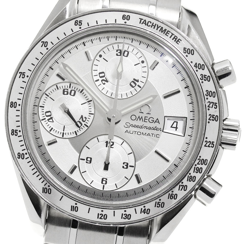 OMEGA Speedmaster 3513.30 Date Chronograph Silver Dial Automatic Men's_846090
