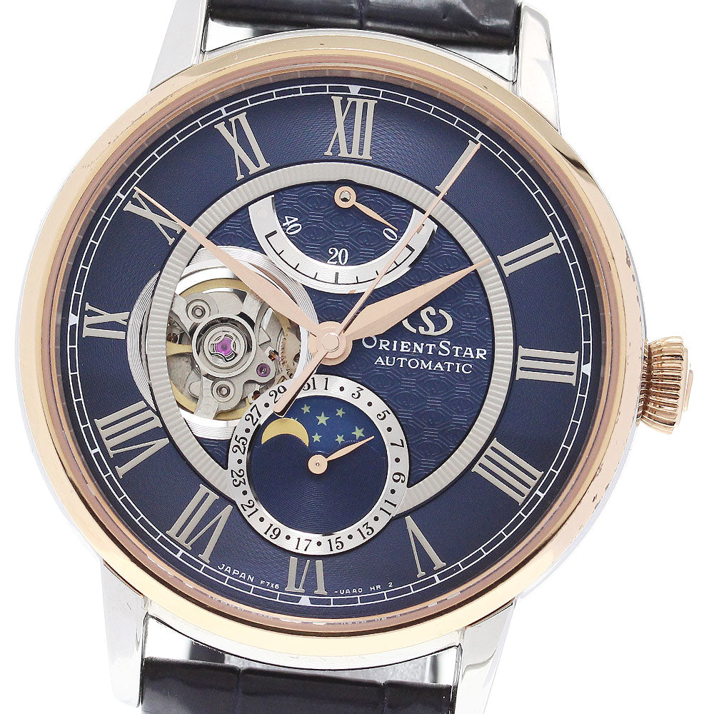 ORIENT Orient star RK-AM0009L/F7X6-UAD0 Classic Mechanical Moon Phase Limited Edition of 500 pieces Navy Dial Automatic Men's Watch_846100