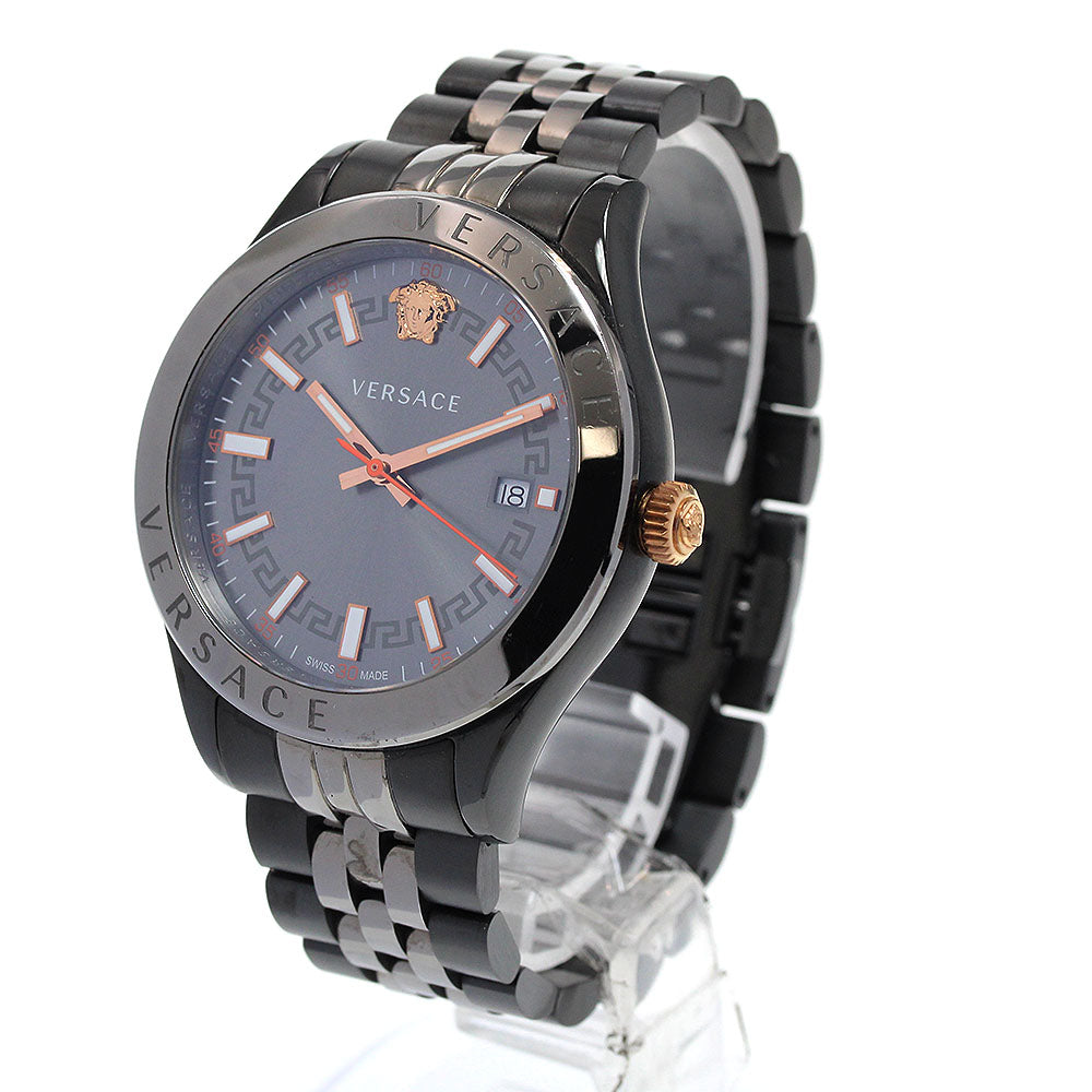 VERSACE Helenium Date gray Dial Quartz Men's Watch_846105