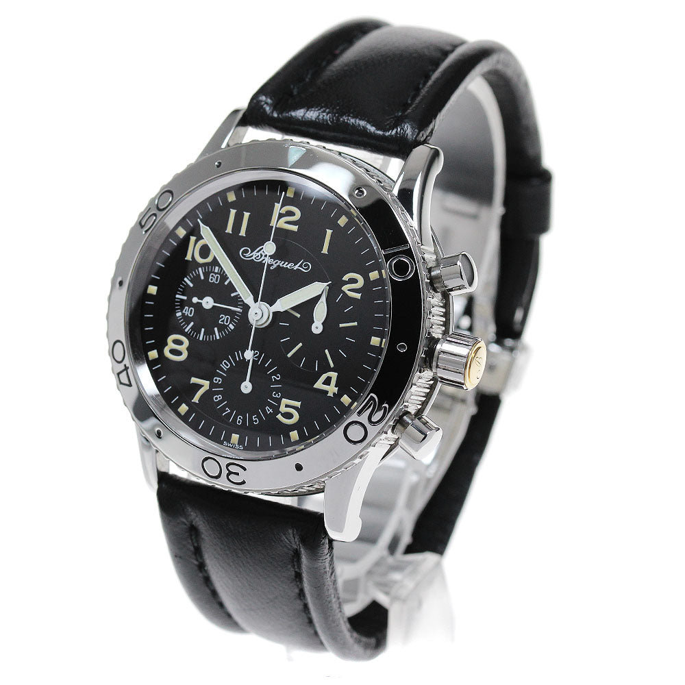 Breguet Aeronaval type XX 3800 gold crown, parachute buckle AT Men's_846146