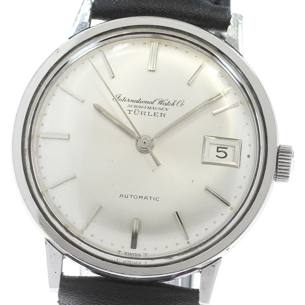 IWC SCHAFFHAUSEN Tuler Date Cal.8541 Silver Dial Automatic Men's Watch_846159