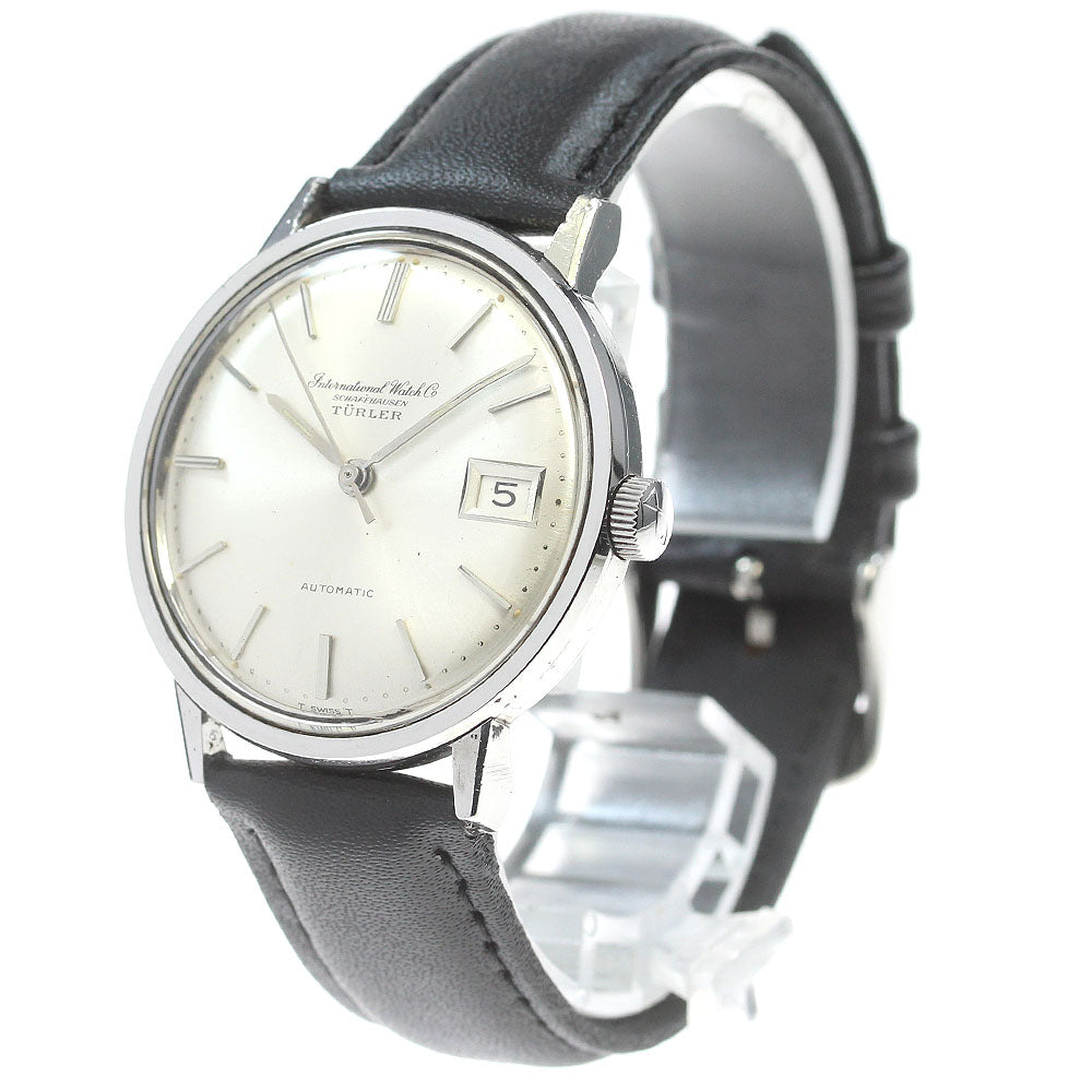 IWC SCHAFFHAUSEN Tuler Date Cal.8541 Silver Dial Automatic Men's Watch_846159
